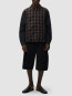 Plaided shirt jacket plaid 