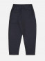 Pleated track pant navy 