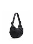 Pleat moon small bag black 