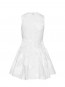 Poplin mini dress bright white 