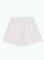 Poplin shorts cloud dancer 