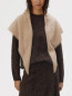 Poppy scarf beige 