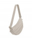 Puffer moon bag small scallop 