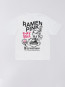 Ramen pink t-shirt white 
