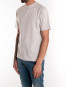 Relaxed tee blank oatmeal 