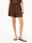 Relaxed jersey shorts dried palm 