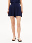 Relaxed jersey shorts tinted navy 