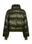 Rhea shiny puffer jacket olive 