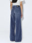 Rhue low wide jeans washed blue shade cord 