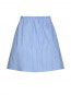 Rimona stripe skirt light blue 