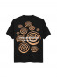 Ripple t-shirt black bronze 