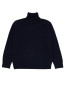 Roll neck pullover navy 