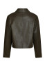 Romana faux pu jacket brown 