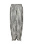 Roxane balloon check pants black 