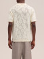 Ryan flower polo ivory 