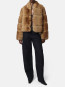 Sai mink coat blonde mink 