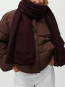 Sanela-m hevenly scarf deep purple 