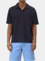 Short sleeve polo dark night 