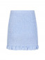 Sisi smock skirt light blue 