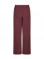 Sonar linen pants dark rose 