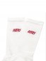 Socks stars cream red 