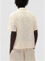 Crochet shirt cream 
