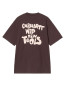 SS cutout t-shirt palisander 