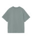 SS link script t-shirt velvet green L