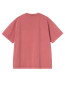 SS torion pocket t-shirt marsala 