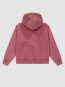Stencil sunfade zip hoodie red 