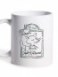Street fox mug white 