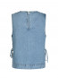 Svetlana denim top lt blue 
