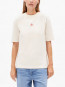 Tarjaa back flowaa t-shirt undyed 