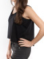 Edge short top black 