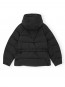 Tech oversized puffer jacket black 