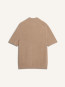 Textured menno short sleeve roasted almond 