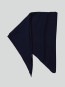 Triangle scarf navy blue 