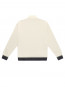 Trim strip bottom jacket cream 