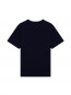T-shirt man cotton blue 