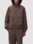 Uniform track jacket brown 