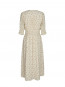 Valley soft fleur dress creme 