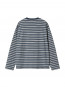 W ls sydney t-shirt stripe dusky blue S
