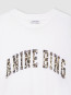 Walker t-shirt anine bing leo ivory 