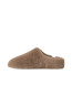 W elea fluffed slip on sandals light bronze 