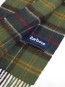 Wool cashmere scarf tartan 