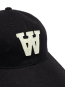 WW aa felt patch cap black 