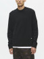 WW logo crew neck pullover black 