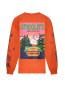 Xavi skate longsleeve orange 