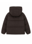 Zonza puffer jacket dk brown 