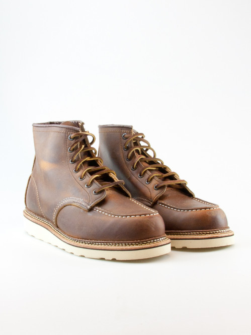 Classic Moc boots copper rough & tough 